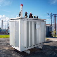 Transformateur de distribution de puissance immergé dans l'huile, triphasé Dyn11, 100 kVA, 11 kV, 35 kV, 400 V, avec mise à la terre neutre - Prix