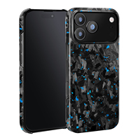 Coque de téléphone en fibre de carbone forgée en gros pour iPhone 17 & 17Pro Max véritable couverture de luxe durable au prix Bluk
