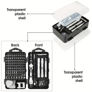 Kit de Destornilladores Magnéticos de Precisión 115 en 1, Herramientas Multifunción para Reparación Electrónica de Celulares, Computadoras y <span class=keywords><strong>Consolas</strong></span> de Videojuegos - Product Image 4
