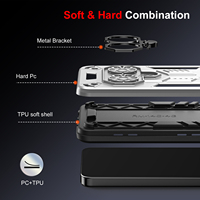 Coques de téléphone antichoc avec anneau de support pour OPPO Reno 14 15 Pro Max Mini F 5G Global