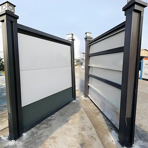 Paneles de valla de construcción de acero de color innovador Estructura de acero de construcción para seguridad del sitio y aplicaciones de red Valla de acero - Product Image 3