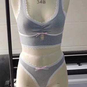 Completo <span class=keywords><strong>Intimo</strong></span> Sexy da Donna 2026 AiLa Nuovo in <span class=keywords><strong>Pizzo</strong></span> Senza Maniche con Pancia Scoperta in Chiffon Non Tessuto a Controllo Forte - Product Image 5