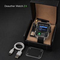 Montre de développement sans fil WiFi 2.4G Deauther Watch Z II avec extension programmable USB HID
