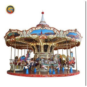 Cheap Price Amusement Park Kids <strong>Carousel</strong> Rides Shopping Mall <strong>24</strong> <strong>Seats</strong> <strong>Carousel</strong> Rides for Sale - Product Image 6