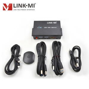 Commutateur KVM HDMI KVM USB 3.0 4K60Hz Commutateur KVM 2x1 avec fonction de commutation de touches de raccourci Prend en charge Unix/Windows/<span class=keywords><strong>MacOSX</strong></span> - Product Image 6