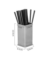 Großhandel Edelstahl-Stäbchenhalter Abtropfschale Besteckkorb 3 Versionen 15,4cm 20,6cm 6,06 Zoll 8,11 Zoll Großmengenlieferung