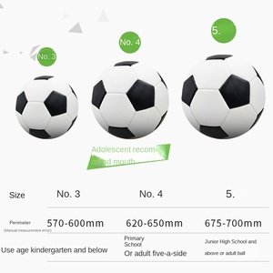 Balones <span class=keywords><strong>de</strong></span> Fútbol <span class=keywords><strong>de</strong></span> PVC Blanco y Negro al por Mayor, Modelo EC--AC--318 para Adultos, Estudiantes, Entrenamiento Escolar Primario y Secundario, Balones <span class=keywords><strong>de</strong></span> Competición - Product Image 5