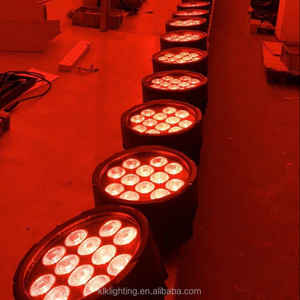 חדש הגעה par אור 12pcs x 12W(6 ב 1) RGBWAUV Led שלט רחוק עמיד למים סוללה מופעל Par אור לאירועים/DJ/מועדון - Product Image 2