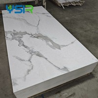 Panneau PVC gaufré effet pierre flexible et imperméable Linyi Yansen 4*8ft 4*9ft 4*10ft