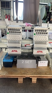 15 <strong>Needles</strong> 1200 RPM PTP <strong>double</strong> Head Embroidery Machine for Apparel Retail Industries with Core Bearing cap garment accessories - Product Image 3