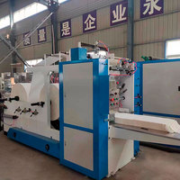 Machine de fabrication de mouchoirs en papier entièrement automatique, petite machine de fabrication de serviettes en papier, de papier toilette, prix