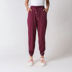 OEM Service Street Wear <b>Slim</b> Fit Casual Women <b>Jogger</b> Pants 2026 Women's High Quality Mid Waist Breathable Solid Color <b>Joggers</b> - Product Image 2