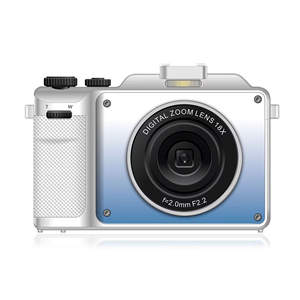 Cámara digital LCD CDX9 completamente nueva de 3.0 pulgadas con grabación de video 4K de alta definición, cámara retro para viajes, estudiantes y fotografía. - Product Image 3