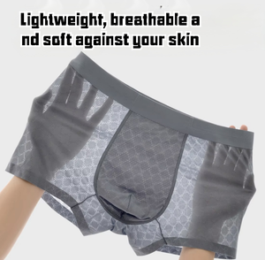 Fabbrica <span class=keywords><strong>Outlet</strong></span> da <span class=keywords><strong>uomo</strong></span> estate senza soluzione di continuità di seta di ghiaccio Jacquard traspirante motivo stampato in Nylon Logo personalizzato adulti - Product Image 3