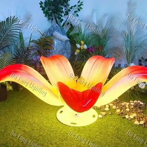 Iluminación Decorativa con Esculturas Florales para Jardines, Resorts, Parques Botánicos, Centros Comerciales y Exhibiciones Fotográficas para Visitantes - Product Image 4
