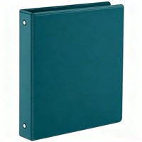 Carpeta de Anillas de PP Resistente con Soporte para Bolígrafo y Tarjetero, Organizador de Presupuesto, Planificador, Archivador de Anillas