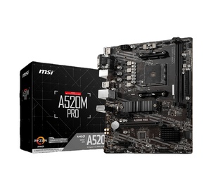 Máy tính giá rẻ Bo mạch chủ a520m <span class=keywords><strong>Pro</strong></span> DDR4 Ổ cắm AM4 hỗ trợ 3th Bộ vi xử lý chơi game Bộ vi xử lý - Product Image 1