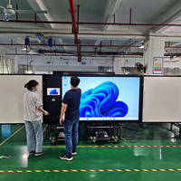 Monitor Personalizado de Fábrica de 5 Pulgadas con Pantalla Táctil de 75 Pulgadas, Pizarra Interactiva Todo en Uno con Pantalla LCD con Procesador Core I7
