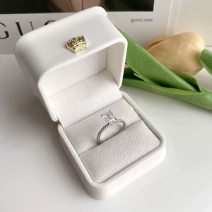 Scatola Porta Gioielli in Pelle PU per Fidanzamento e Matrimonio, <span class=keywords><strong>Organizzatore</strong></span> Personalizzato per Anelli, Bracciali, Collane e Orecchini - Product Image 6