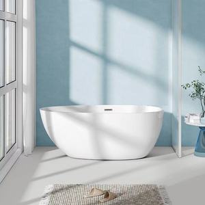 Baignoire autoportante intégrée sans joint en acrylique <span class=keywords><strong>avec</strong></span> chauffage intelligent à température constante – Vente directe usine - Product Image 1