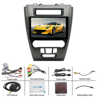 10 pouces écran tactile Bluetooth Carplay 2 Din Autoradio Android lecteur Radio multimédia pour Ford Mondeo Fusion 2009 2010 ~ 2012