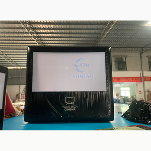 高品質ヒートシール加工PVC屋外大型インフレータブル映画スクリーン（広告用） - Product Image 4