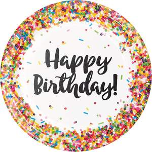 Piring Kertas Biodegradable Custom 9 Inch 10 Inch Piring Pesta Sekali Pakai Produsen Piring Kertas - Product Image 6