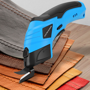 Rechargeable powerful shears Cordless Fabric Cardboard Carpet Leather Felt cutting tool Electric <strong>sewing</strong> <strong>Scissors</strong> with 2 Blades - Product Image 3