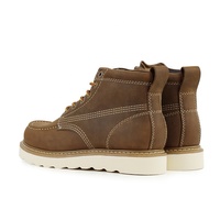 Bottes de travail Goodyear Pop mi-mollet personnalisées 2025, imperméables, légères, confortables, chaussures de sécurité pour l'automne, l'hiver et l'été