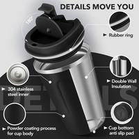 Productos Digitales, Vasos Térmicos con Temperatura, Termo, Taza de Viaje, Taza de Café de Acero Inoxidable