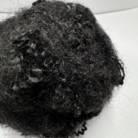 Fibre de polypropylène noire à haute ténacité fiable pour applications automobiles et matériaux de rembourrage
