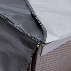 Waterproof UV Resistant Fabric <strong>Patio</strong> Fire Pit <strong>Table</strong> <strong>Cover</strong> Outdoor Furniture <strong>Cover</strong> - Product Image 2