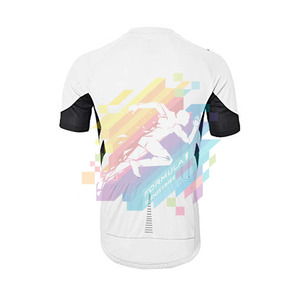 Maillot de cyclisme pour hommes, respirant et personnalisé avec fermeture éclair, nouvelle collection, - Product Image 2