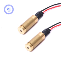 Module de diode laser verte focalisable 3-5V 532nm 30mW 50mW