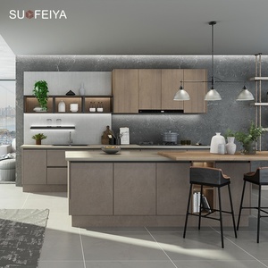 Meubles de <span class=keywords><strong>Cuisine</strong></span> en mélamine, rénovation personnalisée, armoires de <span class=keywords><strong>Cuisine</strong></span> - Product Image 2