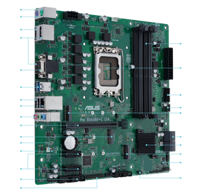 AsusPro-Placa base de escritorio con CPU de 12ª generación compatible con Intel CSM, Memoria DDR4, aplicación de escritorio SATA, Ethernet duro, <span class=keywords><strong>WiFi</strong></span>, nuevo de 2. ª generación - Product Image 3