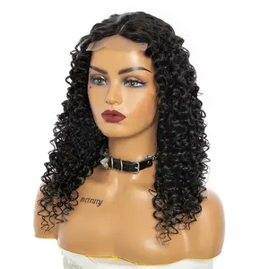 MYSURE-Perruque Lace Front Wig synthétique bouclée longue vague d'eau, cheveux humains, vente en gros, bon marché, Offre Spéciale