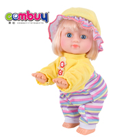 Gummi 10 Zoll Batteriebetriebene Musikalische Krabbelnde Babypuppen - Weiches Spielzeug für 2-4 & 5-7 Jahre