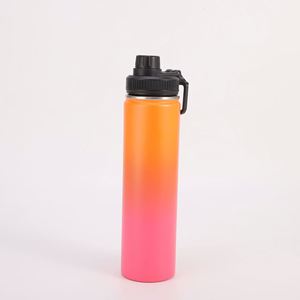 ขวดน้ำสแตนเลสหุ้มฉนวนสุญญากาศแบบด้ามจับสองชั้นพร้อมโลโก้ขวดน้ำกลางแจ้ง - Product Image 2