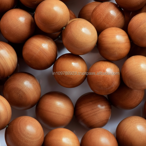 Oración musulmana Mala Subha Cuentas islámicas Musulmán Japamala Ecológico Dulce Fragancia amaderada Natural Marrón dorado oscuro - Product Image 1