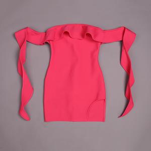 Elegante Vestido de Lujo Maxi Vestido con Dobladillo Plisado Diseño Color Sólido Cuello Redondo Manga Larga Slim Fit Estilo Casual Vestido - Product Image 6