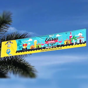 Баннеры большого размера высокого качества, уличный дизайн, дуплекс, печать логотипа, рекламные струнные флаги, разноцветные флажки на заказ - Product Image 4