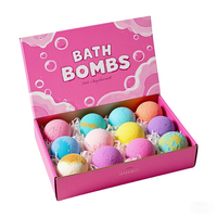 Boîte personnalisée en forme d'avion en carton avec logo, pelliculage mat, gaufrage, revêtement UV, style dossiers pliables pour l'emballage des bombes de bain