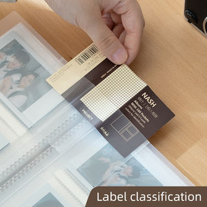 Album Photo Portable OEM/ODM de 3 pouces à double fente avec boîte tableau mémo <span class=keywords><strong>carte</strong></span> <span class=keywords><strong>postale</strong></span> <span class=keywords><strong>livre</strong></span> de collecte 80 160 pochettes Album Photo - Product Image 5