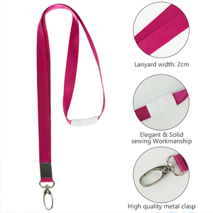 Factory Free Sample Card Holder <b>Lanyard</b> Card Embroidery Car <b>Key</b> <b>Lanyard</b> With Id Badge Card Holder - Product Image 2