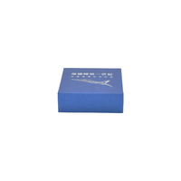 Boîte à bijoux rigide personnalisée haut de gamme avec pelliculage mat, emballage en carton écologique, design intérieur épuré, boîte avec couvercle et base