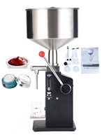 Machine de remplissage à piston JIAHE Hot 50 ml à haute viscosité pour liquides épais, remplisseuse manuelle pour liquides hautement visqueux