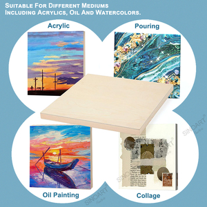 Tùy Chỉnh Titan Trắng Acrylic Gesso Từ Gỗ Nghệ Sĩ <span class=keywords><strong>Canvas</strong></span> Ban Cho Bức Tranh - Product Image 5