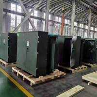 Transformateur triphasé de type pad-mounted pour usine, 500kVA, 750kVA, 1000kVA, 1500kVA, 2000kVA, 2550kVA, 34.5kV, 24.94kV, 0.415kV, 0.48kV