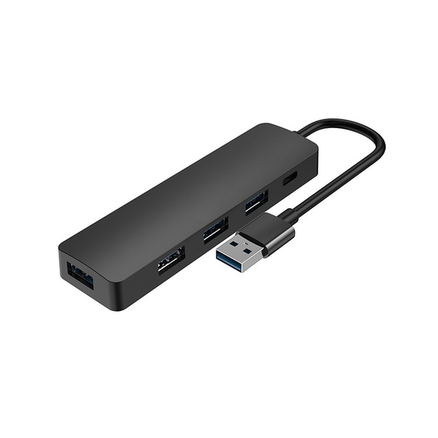 5 in 1 USB 3.0 4-Port Docking Station Hub with High-Speed 5Gbps Type-C PD Power Supply in Stock 2-Year Warranty for MacBook